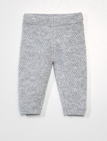 Pantalon en tricot - Kiabi