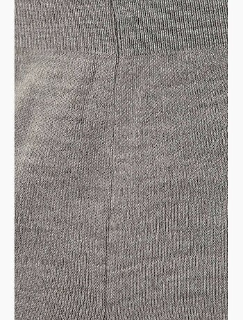 Pantalon en tricot taille haute à jambes larges hiccup
