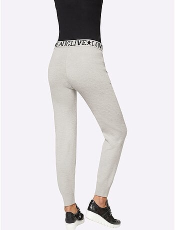 Pantalon En Tricot Tricot Fin Et Doux - Taille Standard - helline