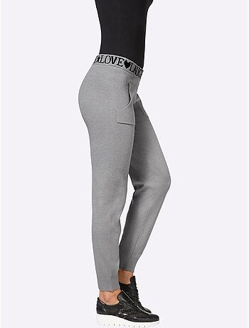 Pantalon En Tricot Tricot Fin Et Doux - Taille Standard - Helline