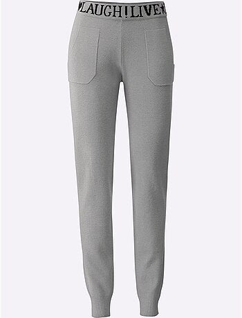 Pantalon En Tricot Tricot Fin Et Doux - Taille Standard - Helline