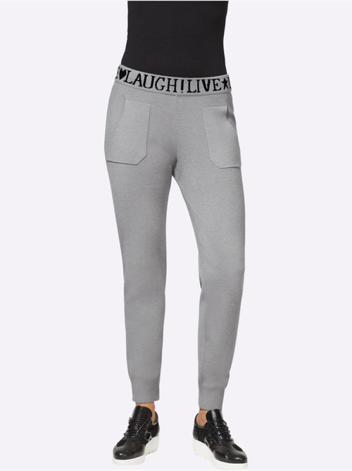 Pantalon En Tricot Tricot Fin Et Doux - Taille Standard - Helline - Kiabi
