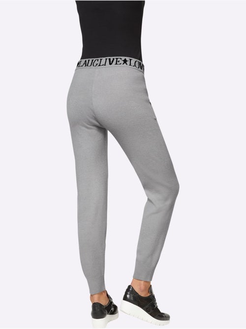Pantalon En Tricot Tricot Fin Et Doux - Taille Standard - Helline - Kiabi
