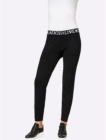 Pantalon En Tricot Tricot Fin Et Doux - Taille Standard - Helline