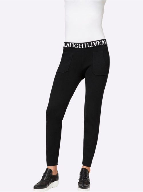Pantalon En Tricot Tricot Fin Et Doux - Taille Standard - Helline - Kiabi