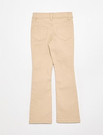 Pantalon en twill - coupe ajustée