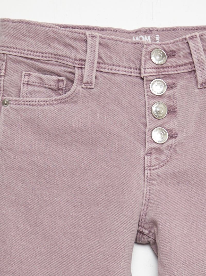 Pantalon en twill - Coupe + ajustée VIOLET - Kiabi