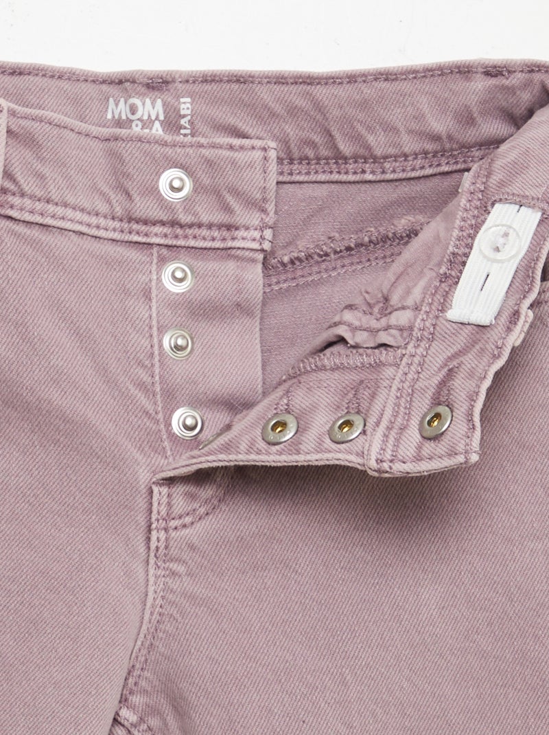 Pantalon en twill - Coupe + ajustée VIOLET - Kiabi