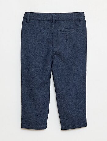 Pantalon en twill avec 2 vraies poches