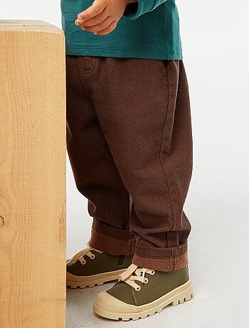 Pantalon en twill avec 2 vraies poches