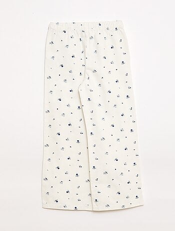 Pantalon en twill avec cordons de serrage