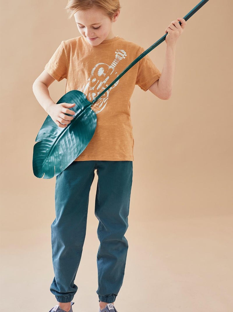 Pantalon en twill, canard - Noukie's Bleu - Kiabi