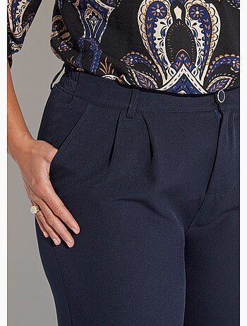 Pantalon en twill léger coupe large - AFIBEL