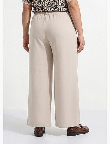 Pantalon en twill léger coupe large - AFIBEL