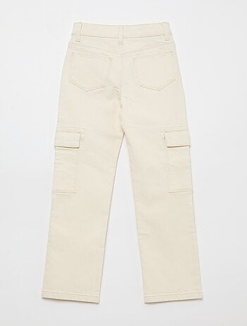 Pantalon en twill regular