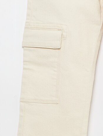 Pantalon en twill regular