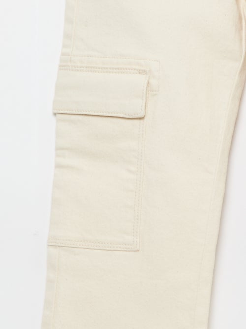 Pantalon en twill regular - Kiabi