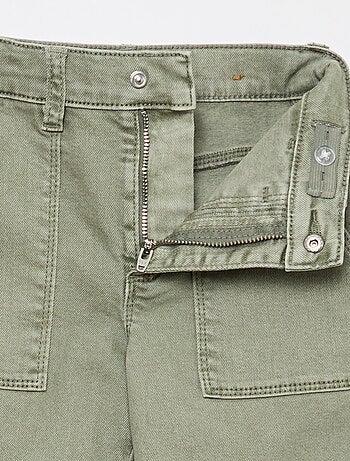Pantalon en twill regular