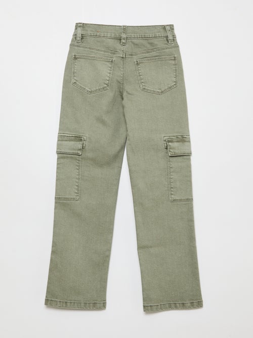 Pantalon en twill regular - Kiabi