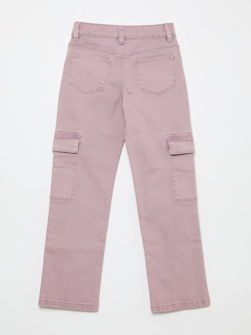 Pantalon en twill regular - Kiabi