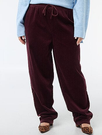 Pantalon en velour
