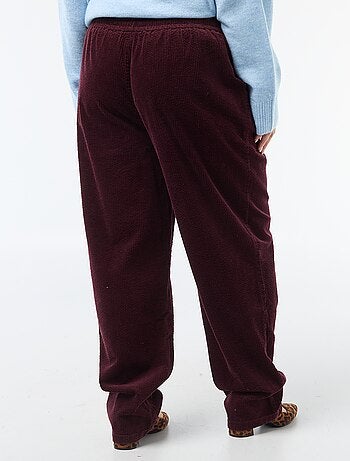 Pantalon en velour