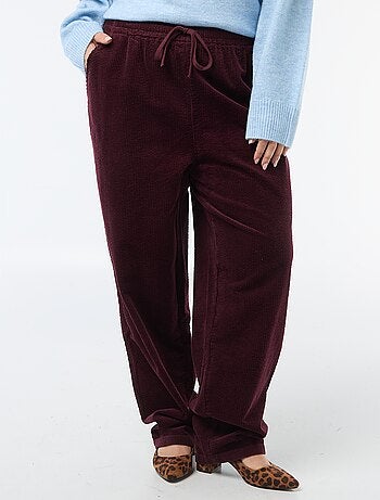 Pantalon en velour