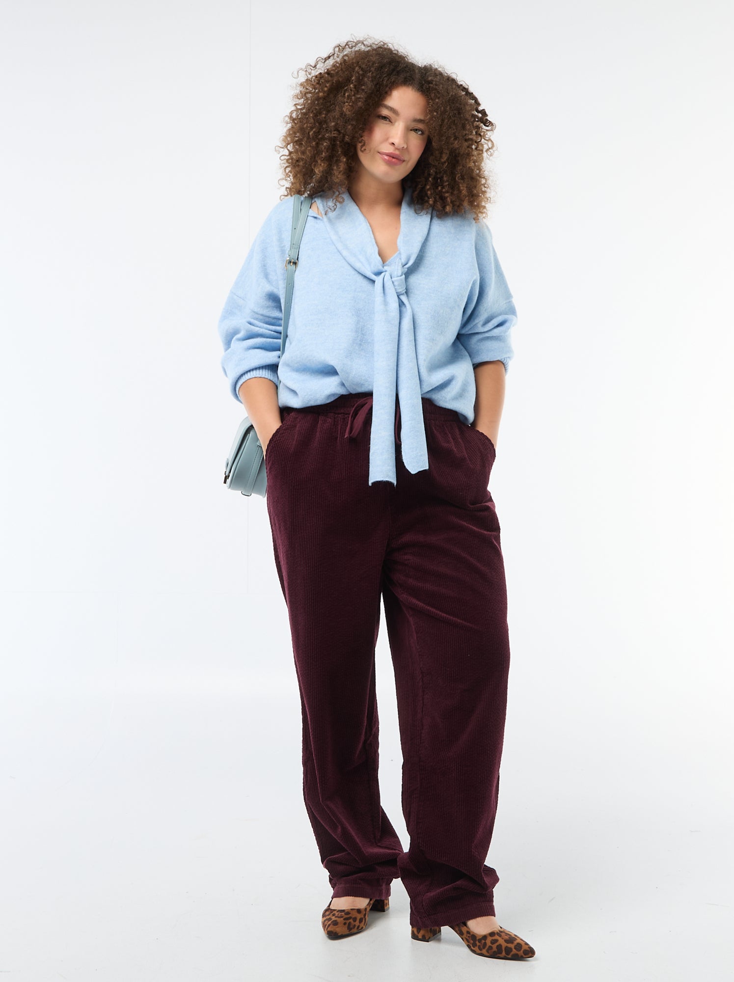 Pantalon en velour