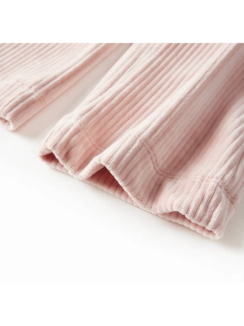 Pantalon en velours côtelé avec taille élastique - vidaxl - Kiabi