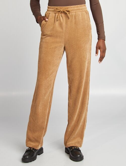 Pantalon velours cotelé femme kiabi sale