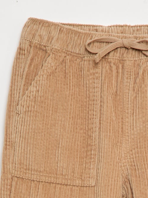 Pantalon en velours côtelé - Kiabi