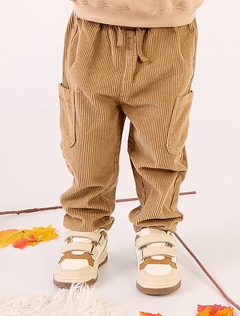 Pantalon en velours côtelé