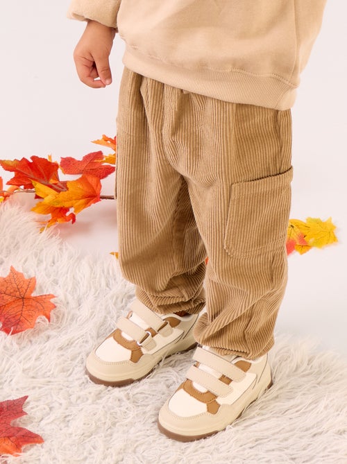Pantalon en velours côtelé - Kiabi