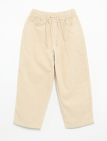 Pantalon en velours côtelé
