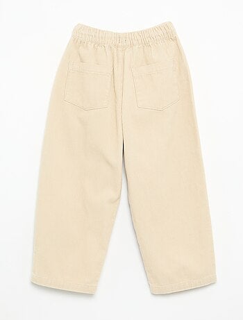 Pantalon en velours côtelé