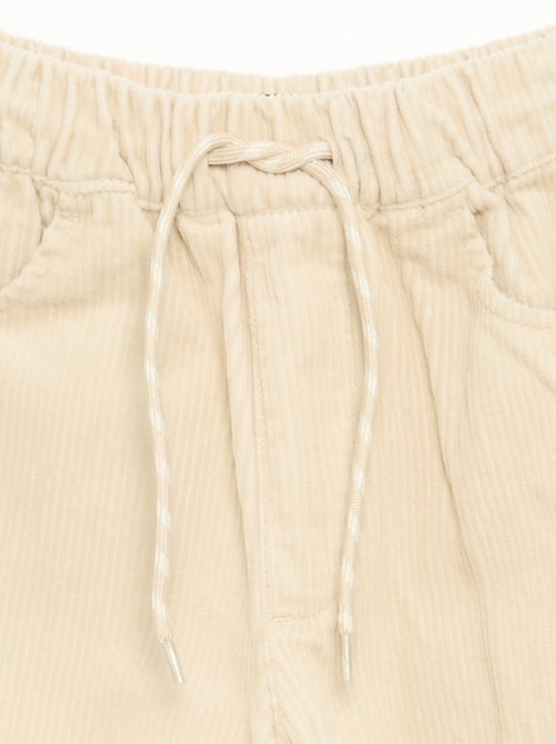 Pantalon en velours côtelé - Kiabi Pantalon en velours côtelé - Kiabi