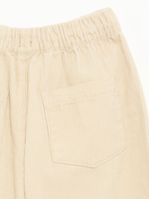 Pantalon en velours côtelé - Kiabi Pantalon en velours côtelé - Kiabi