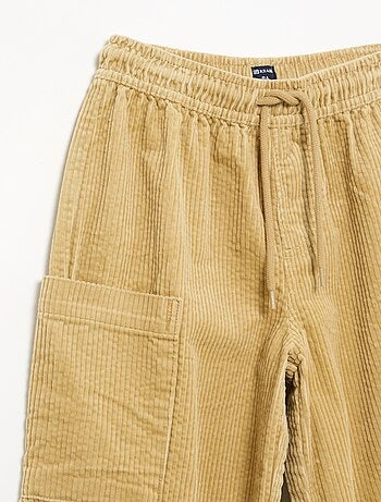 Pantalon en velours côtelé