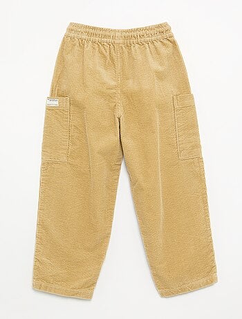 Pantalon en velours côtelé
