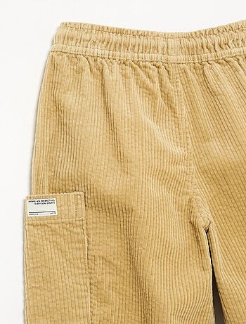 Pantalon en velours côtelé