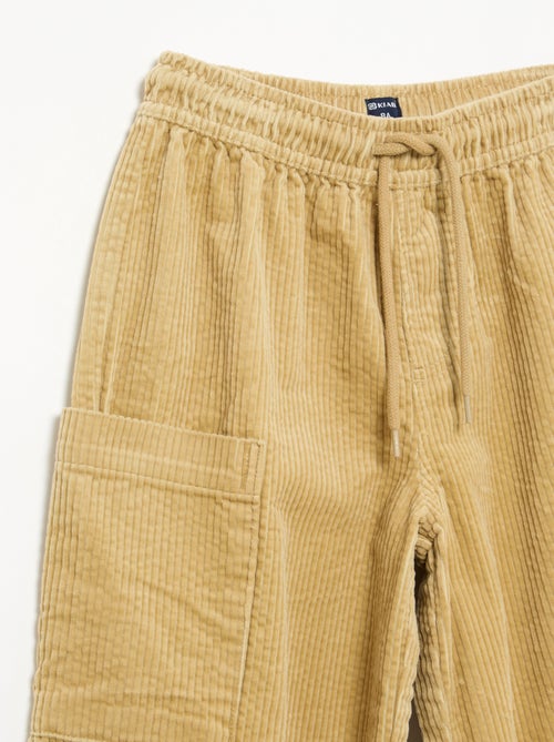 Pantalon en velours côtelé - Kiabi Pantalon en velours côtelé - Kiabi
