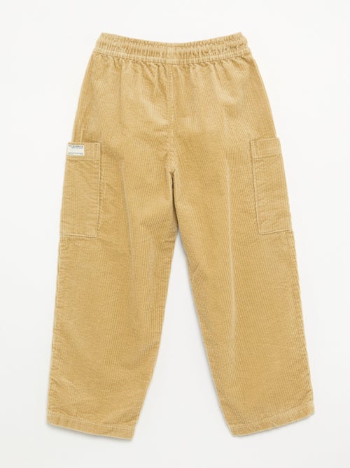 Pantalon en velours côtelé - Kiabi Pantalon en velours côtelé - Kiabi