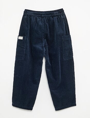 Pantalon en velours côtelé
