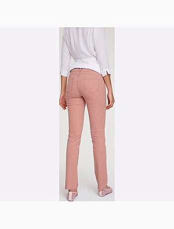 Pantalon en velours côtelé coupe droite avec poches - taille standard - helline