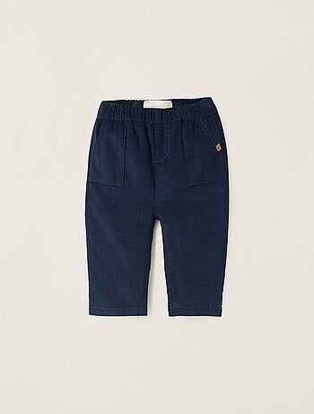 Pantalon en Velours Côtelé en Coton