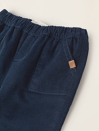 Pantalon en Velours Côtelé en Coton