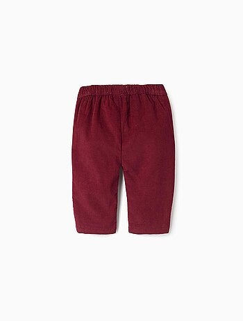 Pantalon en Velours Côtelé en Coton