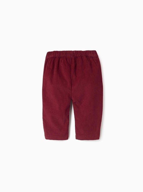 Pantalon en Velours Côtelé en Coton - Kiabi