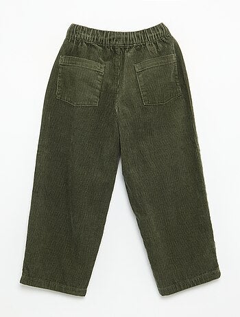 Pantalon en velours côtelé