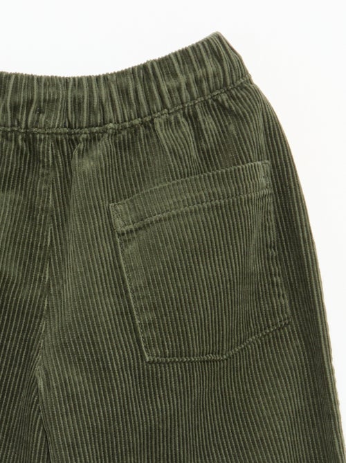 Pantalon en velours côtelé - Kiabi
